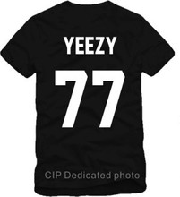 2015 Summer Style Short Sleeve Casual IM YEEZY 77 Graphic T-Shirts PYERX JAY-Z T Shirt yeezy kanye west yeezus 100%cotton tshirt
