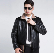Free shipping !!! 2015 The new fur one male Leather fur male Sheep pipi jacket coat Haining men’s leather coat / M-3XL