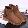 Ankle boots for women shoes cheap 2016 ladies snow boots large size 5 5 14 suede