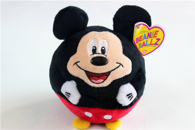 ty beanie ballz mickey mouse