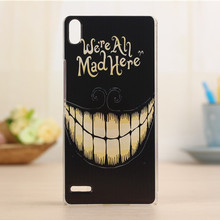 Hot Sale High Quality Hard Plastic Case For Huawei Ascend P6 Phone Bag Fashion Painted Cover