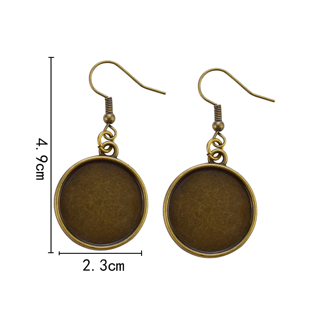 Popular 2019 Painting The Starry Night Ear Studs Stud Earrings Van Gogh Sunflowers Round Classic Jewelry Creative