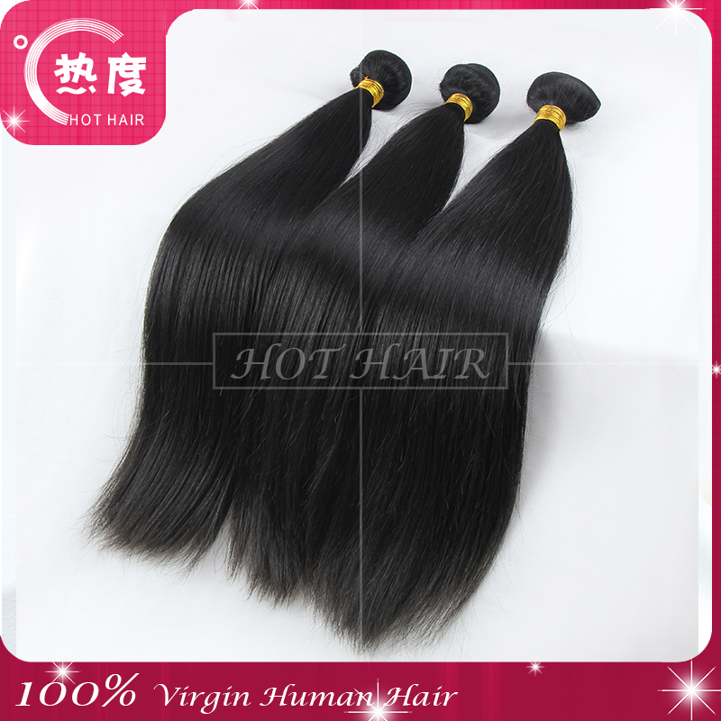 4Cheap 6A Malaysian Human Hair  Bundles 3pcs/lot Malaysian Virgin Hair Silk Straight Virgin Hair  Human Hair Extensions