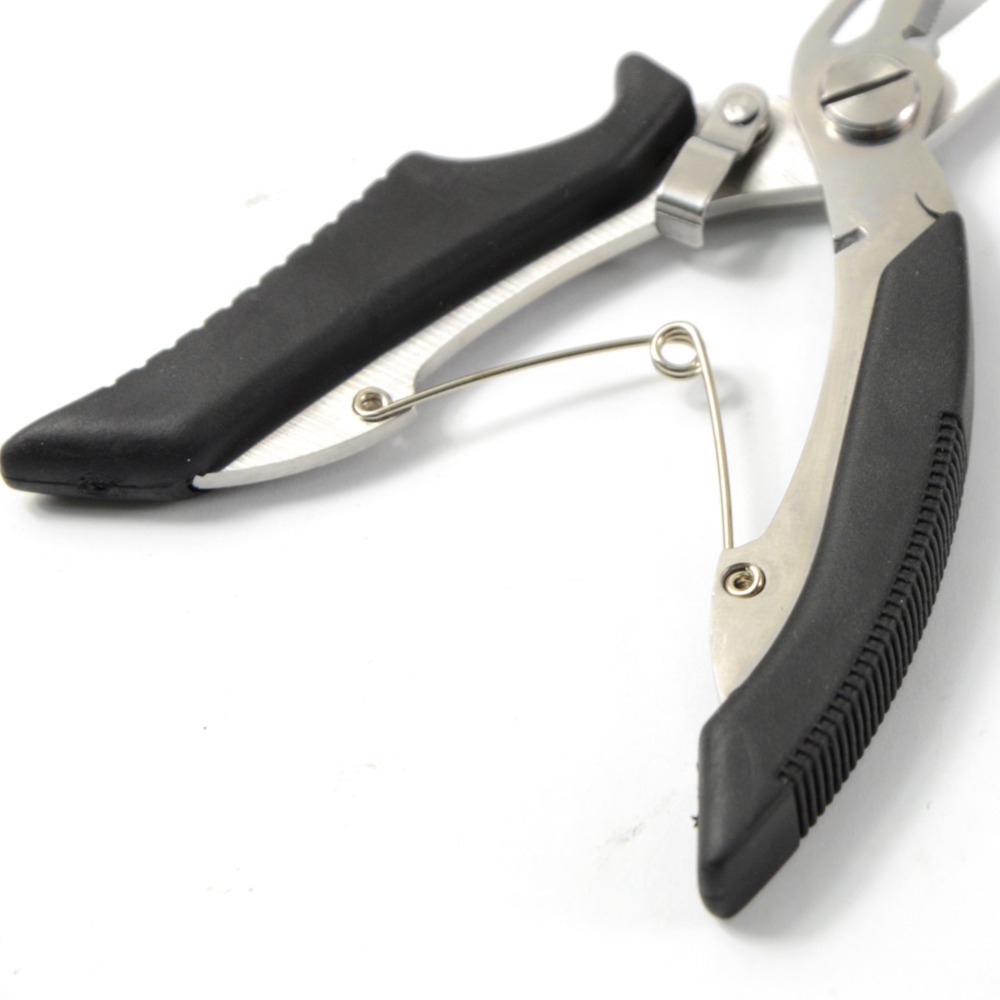 1 pc Fishing Scissor Plier Braid Cutter Line Lure Hook Split Ring Tackle Tool VC370 P