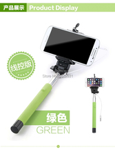 Extendable portrait Handheld selfie stick With grooves on monopod for IOS.SAMSUNG Camera & Photo Selfie Tripod Selfie Monopod