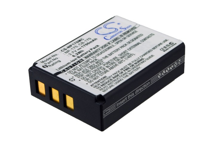   BatteryFor ORDRO HDV-D325, HDV-D370   HD230Z, HD-230Z (P/N 084-07042L-062, NP-170)