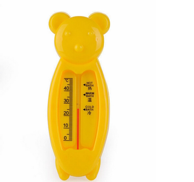 0-50 Centigrade Kawaii Bear Infrared Baby bath Water Thermometer Bath Room Temperature Measurement Infant Monitor Termometro (6)