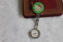 Free Shipping retail hot sales high quality cartoon hello kitty women girls nurse alloy Stainless steel