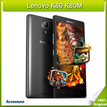 Original Lenovo K80 K80M Atom Z3560 Quad Core 1.83GHz ROM 32GB RAM 2GB 5.5 inch Android OS 4.4 Smart Phone 4000mAh 4G FDD-LTE