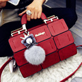 Suture Boston bag inclined shoulder ladies hand bag women PU leather handbag sac 2017 woman bags