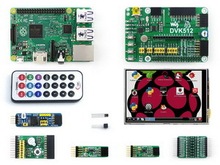 RPi2 B Package A including DVK512 Expansion Kit + 3.5 inch Raspberry Pi LCD + 8 Modules+Raspberry Pi Model 2 B