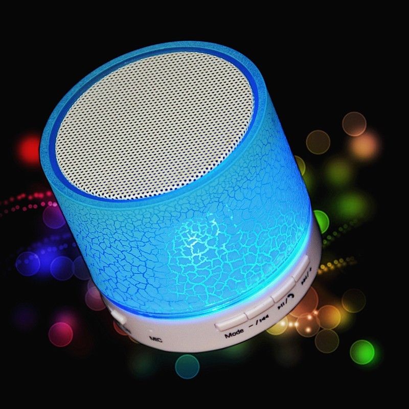 small speaker with lights