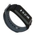 New Design Pedometer Bracelet Bluetooth Headset Bracelet Sport Tester Bluetooth Controller Cell Phone Wristband Message Reminder
