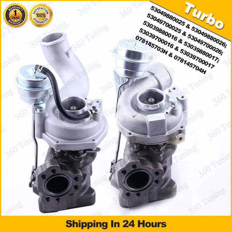 K04-022 Turbo for Audi S3 1.8L TT Quattro 53049880022 Turbocharger