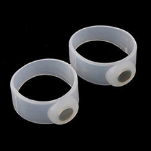 2016 1 Pair Silicone Magnetic Toe Ring Durable Keep Fit Slimming Foot Massager Health Care Tool 5WGC 7GXP 8LSO