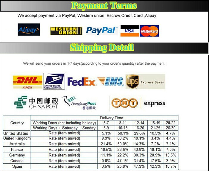 payment shpping detail
