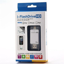 16GB USB Lightning i FlashDrive HD Case For iPhone 5S 6 Plus OTG Micro USB i