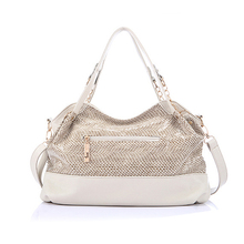 Luxury Women Designer Handbags High Quality Brand Genuine Leather Serpentine Tote Shoulder Bag Tassel Crossbody Bolsas