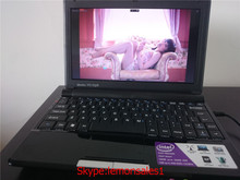 Free Shipment 10 inch Mini Laptop Intel Atom 1.80GHz 4GB DDR3 Ram 500GB HDD WIFI Windows8 Webcam