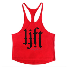 Hot Sale Y BACK Racer Pro Gym Men’s Muscle Printing Tank Top Fitness Stringer Shirts Workout Vest Bodybuilding Equipment Tops