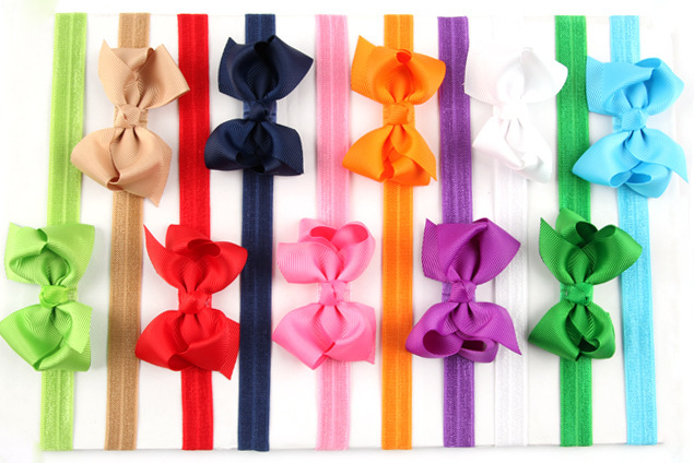 Big Sale 20Clr children accessories Infant newborn Baby font b girl b font accessories ribbon bow