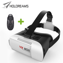 VR BOX Professional Edition 3D Virtual Reality VR Video Glasses Google Cardboard 3D Movie Game Glasses + Bluetooth Controller