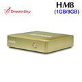 Original Amlogic S905X HM8 Android 6 0 TV Box 1GB 8GB Support WiFi BT4 0 H