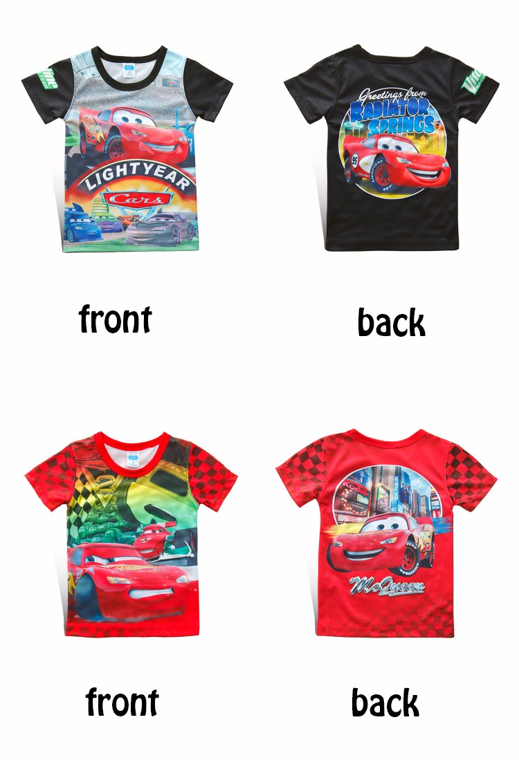 Kids Boys Girls T Shirt Child Clothing Robocar Poli Robot Super
