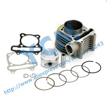 Set of Cylinder Kit with Piston Kit  61mm , Chinese Scooter Engine  GY6 125CC 150CC Modified 170CC 250CC Large Displacement