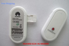 Free shipping Cheap Original Unlocked HUAWEI E220 3G HSDPA USB MODEM 7.2Mbps wireless network card support android tablet PC