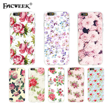 phone cases Slim shell fundas For Apple iphone 6 plus 6s plus Flowers Back Cover Case for iphone6 plus iphone plus case coque