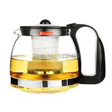  coffee tea set 700 ml transparent glass flowers teapot filtering teapot 4cup 150ml