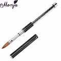 1Pcs Nail Art Pen Brushes Sable Painting Drawing UV Gel Crystal Acrylic Liquid Powder Carving Builder