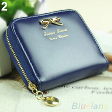 Hot Fashion Women s Mini Faux Leather Lady Purse Wallet Card Holders Handbag coin bag 1GDT