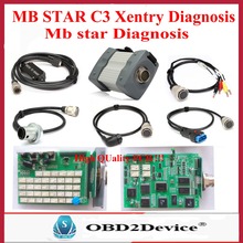 Xentry Diagnosis Mb Star C3 High Quality 5 Cable With Software HDD 2015/7 DHL Free Gift R232 To USB cable
