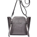 Famous Brand Trendy Small Crossbody Front Side Zippers Ornament Women Retro Mini Casual Shoulder Bag