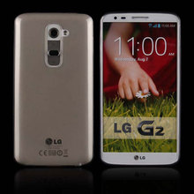 Ultra Thin Slim 0 3mm Clear Transparent Soft TPU sFor LG G2 Case For LG G2