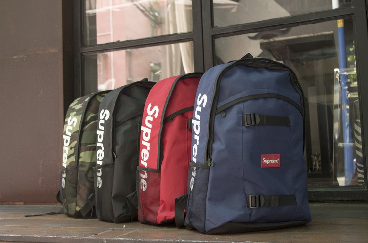 2015 New Supreme Backpack Sport Skateboard Backpac...