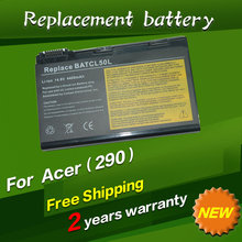 Laptop Battery For Acer TravelMate 290 290D 290E 290LC 290Xi 291 292LM 29X 4050 4050LC 4050LM 4051 4051LM 4052 4052LC 4052LM