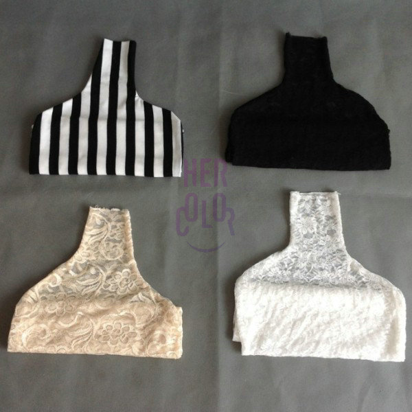 Exquisite Lace Stretched Dress Form Mannequin Cover Model Dummy Top