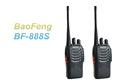 2 PCS BaoFeng Walkie Talkie BF 888S Black UHF 400 470MHz Ham Portable Two Way Radio