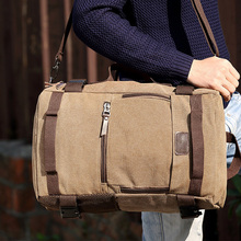 2015 100 Canvas Travel Backpack Men Multifunctional Tactical Backpack for Men s Travel Mochilas Masculinas Rucksack
