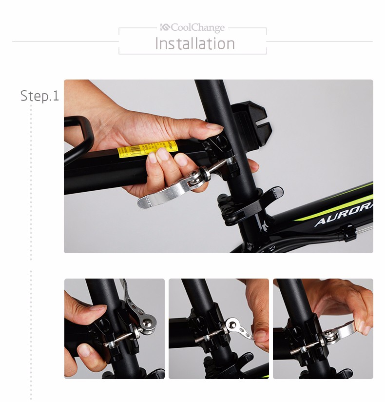 CoolChange Bicycle Accessories Mountain Bike Carrier Cargo Rear Rack Shelf Bicycle Luggage Rack Can Load Cool Change Bicycle Accessories Mountain Bike Carrier Cargo Rear Rack Shelf Bicycle Luggage Rack Can Load
