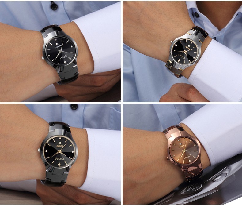 Watches men luxury brand Top Watch DOM quartz men wristwatches dive 200m sapphire Fashion Casual Sport