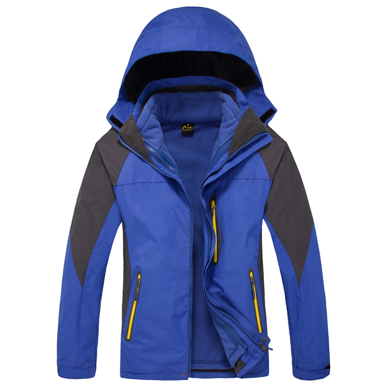 Dropshipping Brand Waterproof Hiking Men's double layer winter windbreaker military outerwear coats outdoor sportswear jacket Dropshipping Brand Waterproof Hiking Men's double layer winter windbreaker military outerwear coats outdoor sportswear jacket