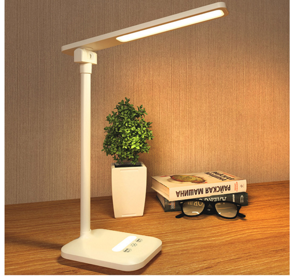 Portable 4 LED Table Desk Lamp Bedside Reading Light book light LED Light FU