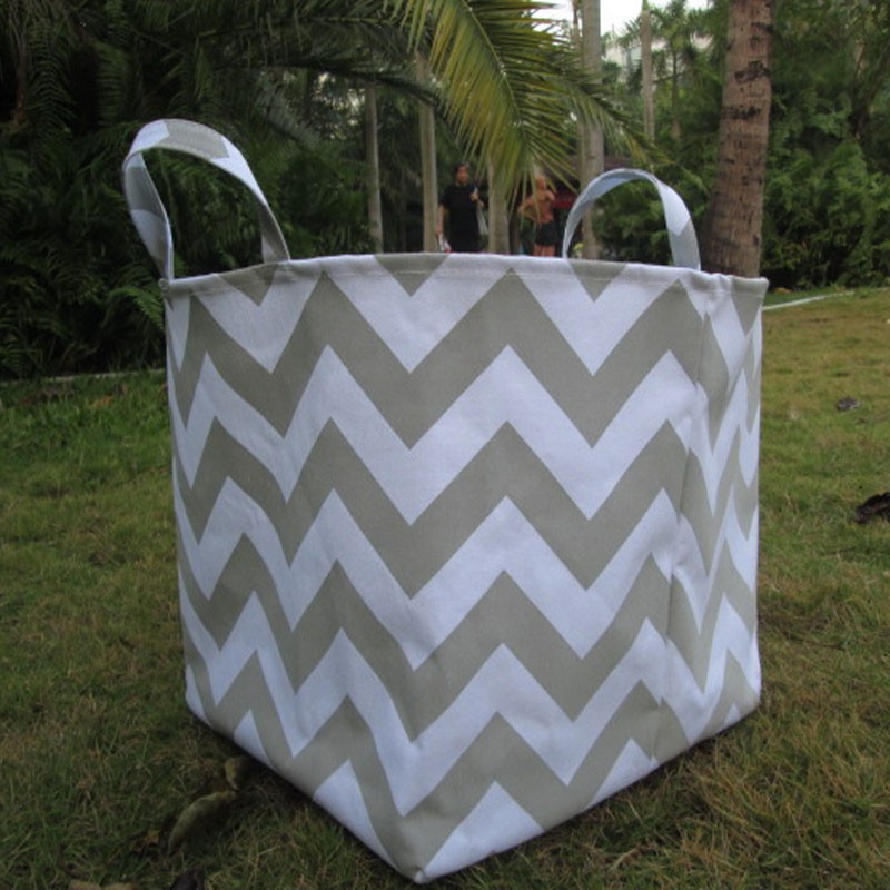 Wholesale Blanks Square Storage Bin Laundry Basket Gift Container