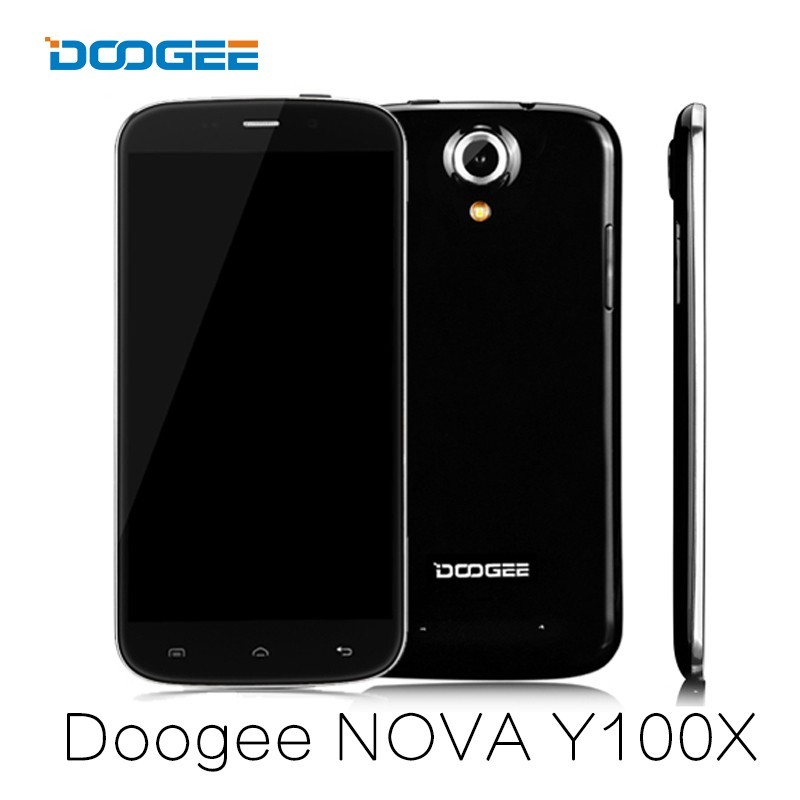 Doogee Y100X Original Doogee NOVA Y100X MT6582 Quad Core 1.3GHZ MobilePhone 5