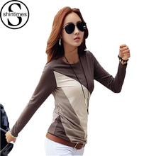 Tee Shirt Femme T Shirt Women T-shirt Long Sleeve Tshirt Woman Womens Tops 2016 Kawaii Clothes Plus Size Casual Camisetas Mujer