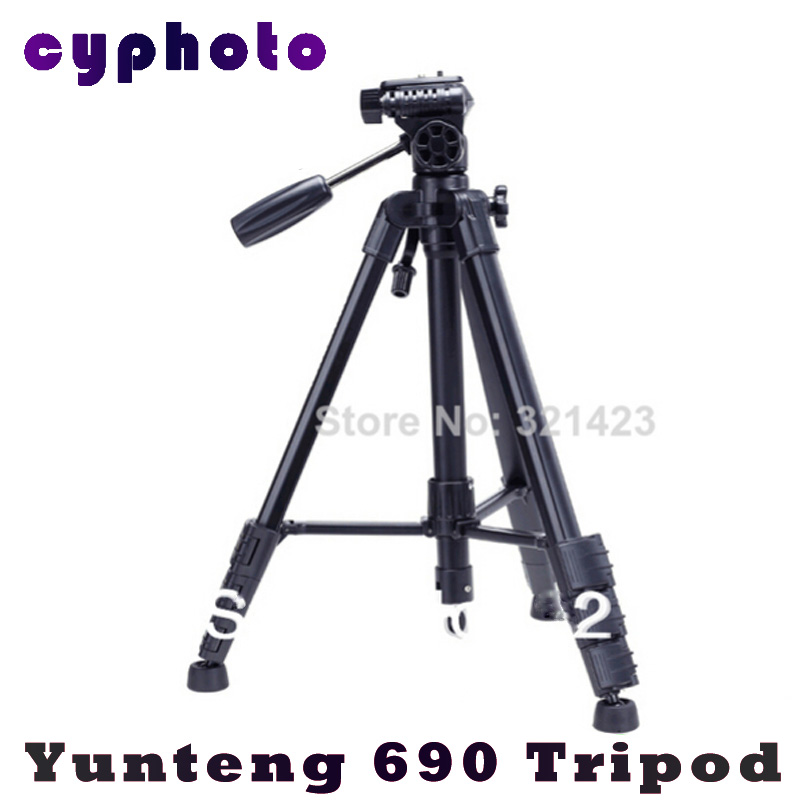 Фотография New Photographic Equipment Yunteng VCT-690 Aluminium Flexible tripod for for Nikon Canon SLR Digital Camera with Bag